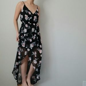Franchesca's floral maxi dress
